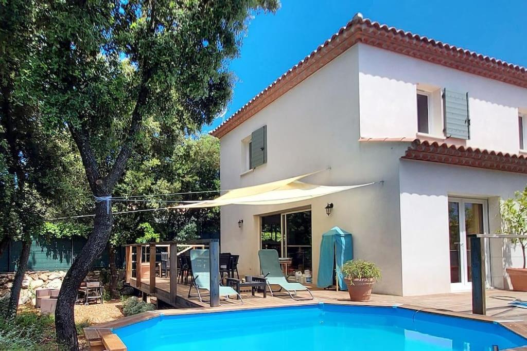 Villa Garrigue - Piscine, Parking, Maison Entiere Beaulieu  Exterior photo