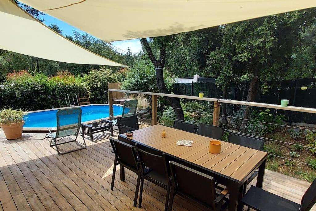Villa Garrigue - Piscine, Parking, Maison Entiere Beaulieu  Exterior photo